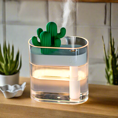 Cactus Air Humidifier Oil Diffuser Car Purifier Aroma Diffusor