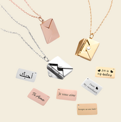  Lavish Envelope Necklace