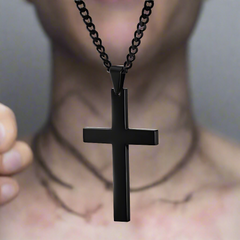 Exquisite Men’s Cross Necklace