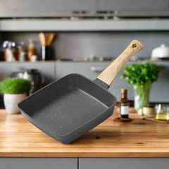 Non-Stick Frying Pan Wave Bottom Saucepan