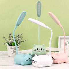 Cute Cat Kids Desk Lamp
